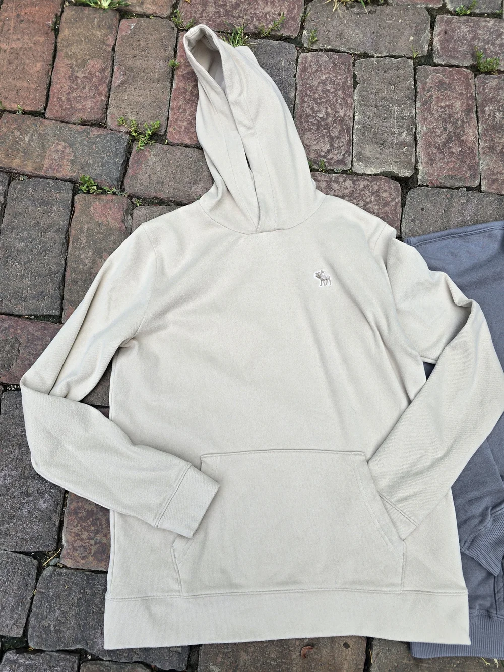 Abercrombie Kids Hoodie Bundle Tan Thin Fleece Grey AF Essentials Soft BTS Fall